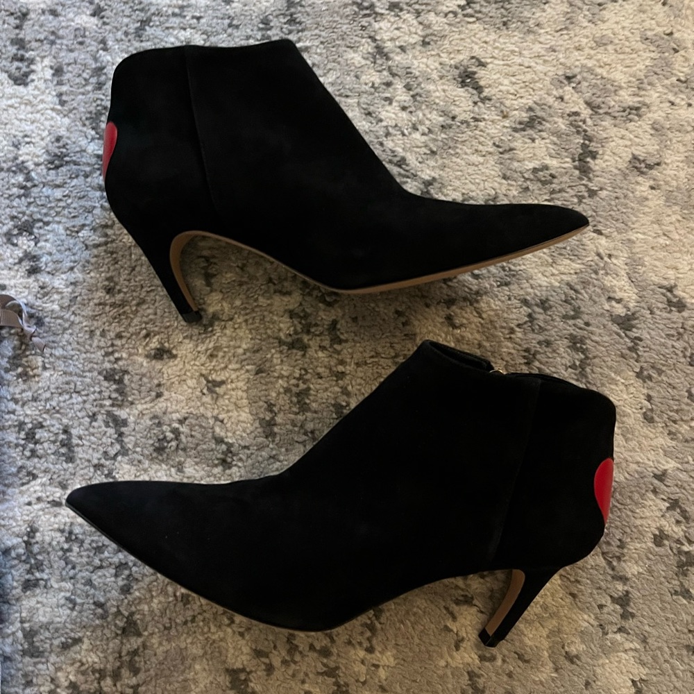 Authentic New Dior Black Suede Booties
